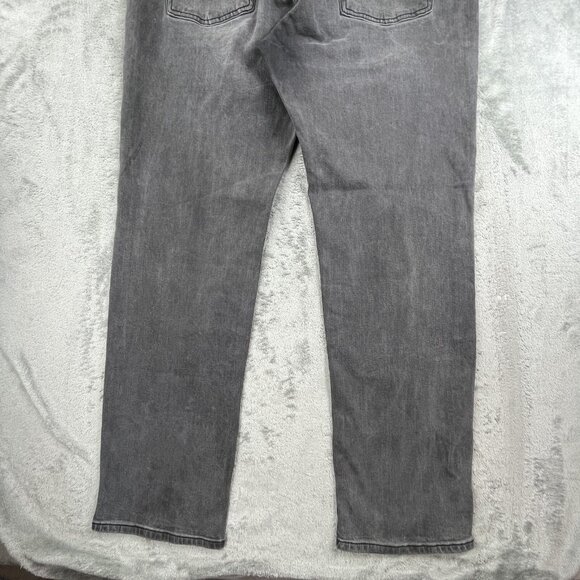 Lucky Brand 221 Original Straight Fit Mens 38x31Gray Stretch Denim Jeans 7MC1025 - Picture 13 of 16